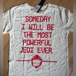 J CREW CREWCUTS STAR WARS Powerful Jedi t-shirt size 14 NWT